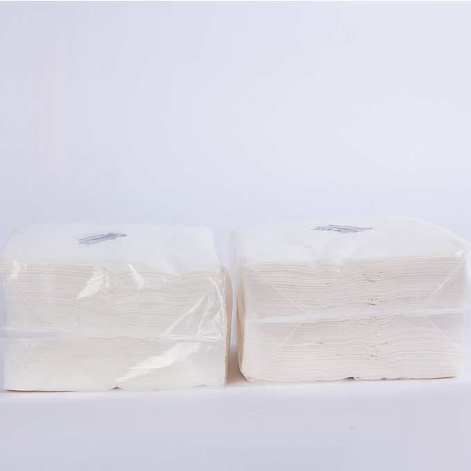 Transparent Package Custom Tissue Dinner Paper Napkins