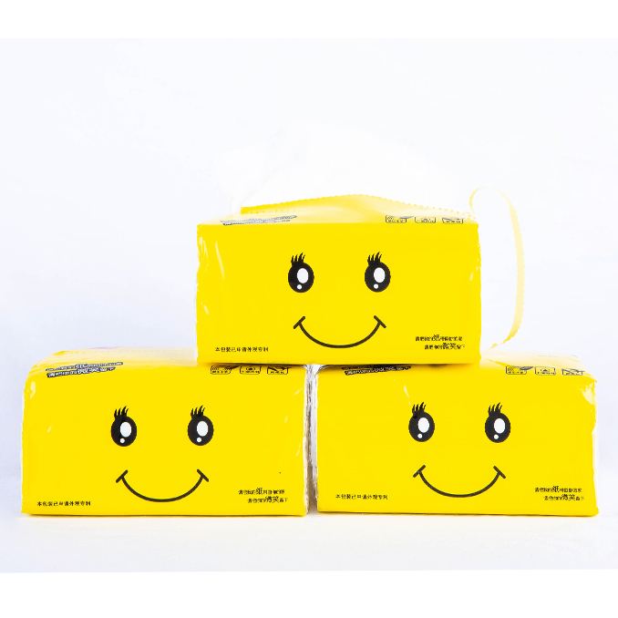 Comfortable And Recycled Disposable Soft Pack Facial Tissue